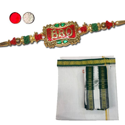 "Rakhi with Shirt - code RS03 - Click here to View more details about this Product